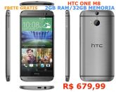 Original desbloqueado htc one m8 marshmallow 5.0 'polegadas 4g lte Quad core 2G RAM 32 GB ROM 3 Câm